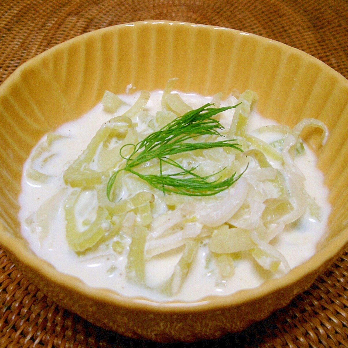 フェンネルの茎のミルク煮 レシピ 作り方 By Willow Cabin 楽天レシピ